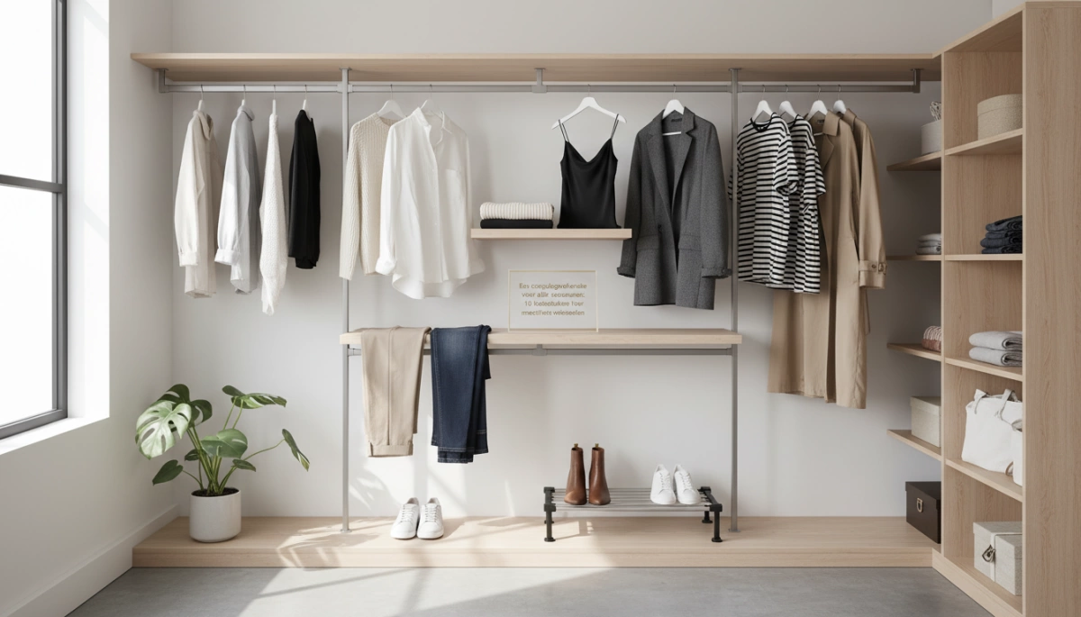 Capsulegarderobe alle seizoenen 10 basisstukken moeiteloos combineren Capsulegarderobe alle seizoenen 10 basisstukken moeiteloos combineren