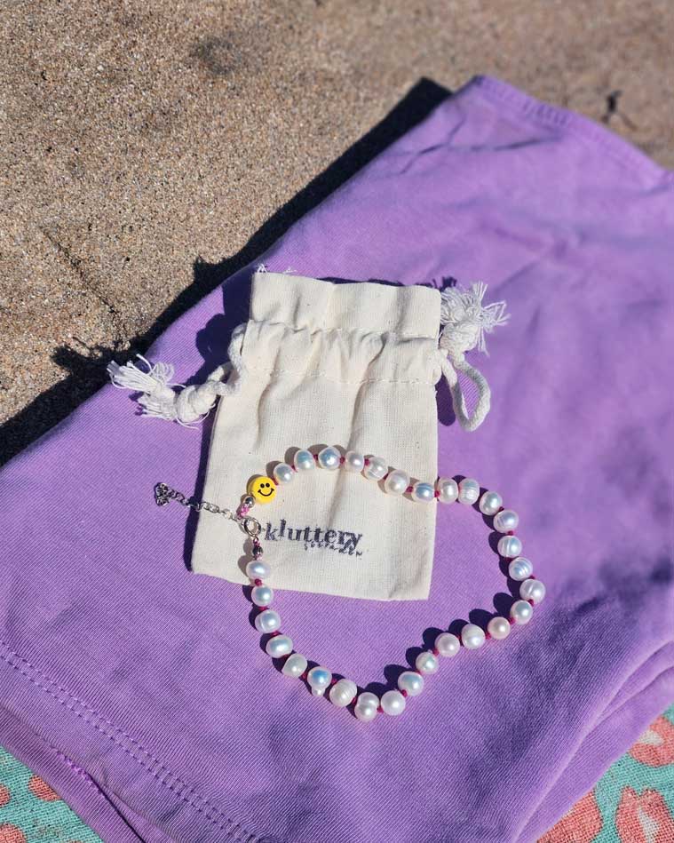 Duurzame tip: de parelarmbanden van Kluttery sieraden