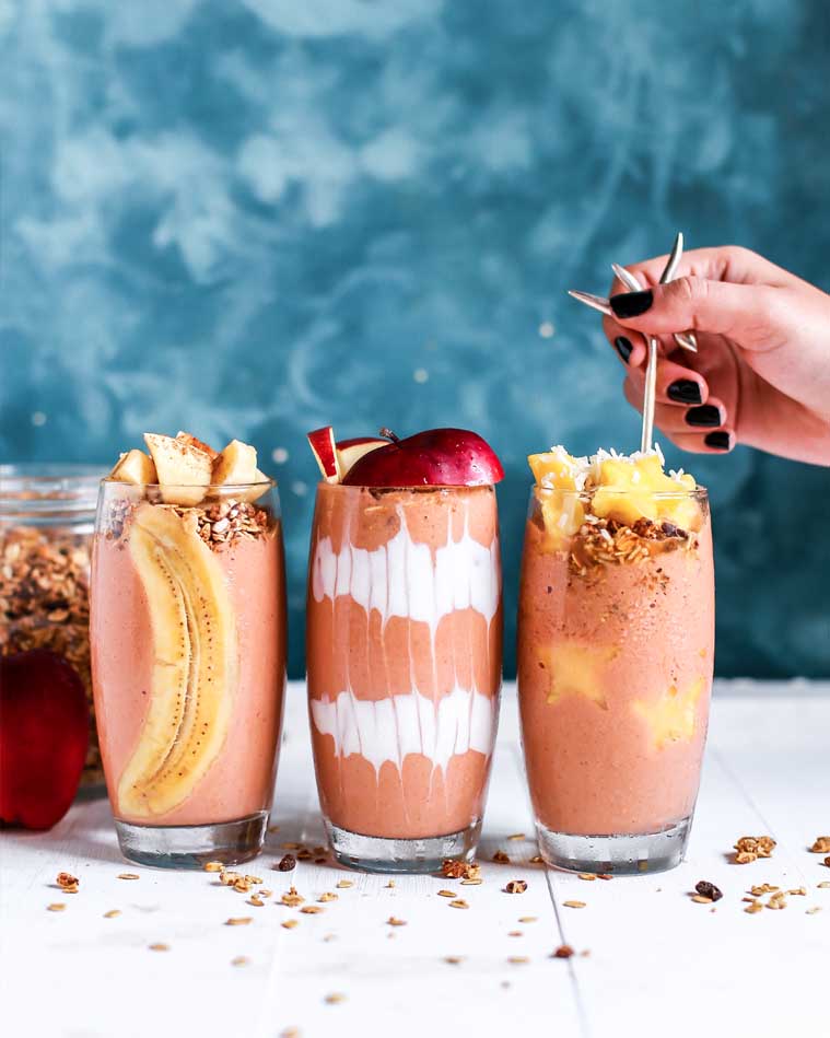 5 Recepten voor lekkere en gezonde smoothies