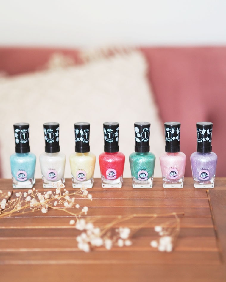 Sally Hansen Pearl collection: 7x vrolijke glitterlakjes