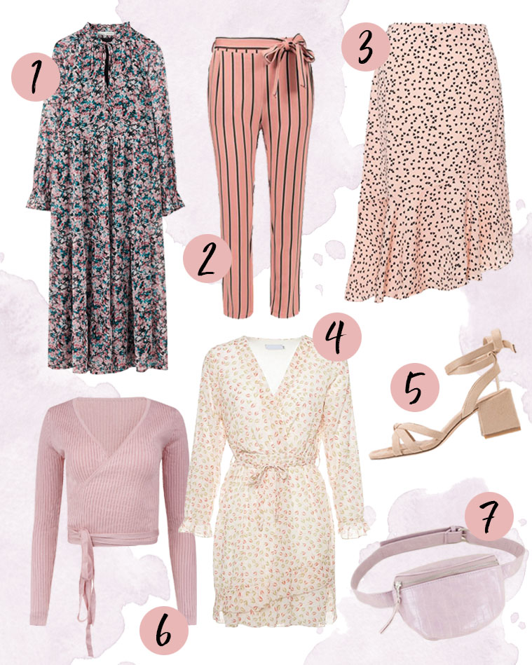 Fashion favorieten #2: Midi jurk met bloemenprint en heuptas