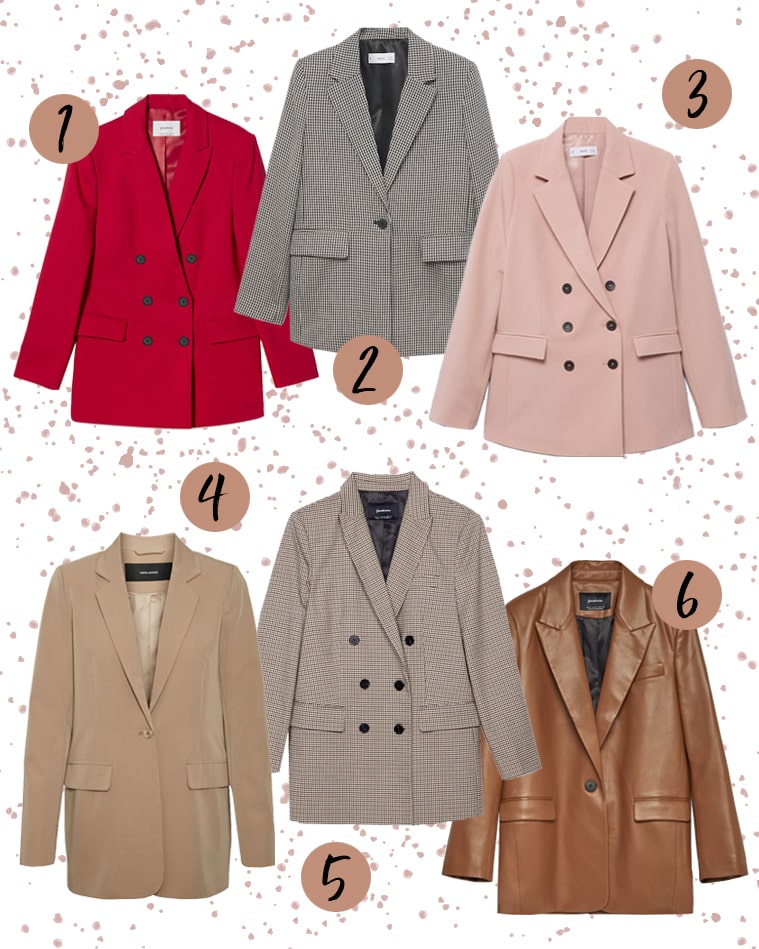 6 x De leukste geprinte en effen blazers voor het najaar